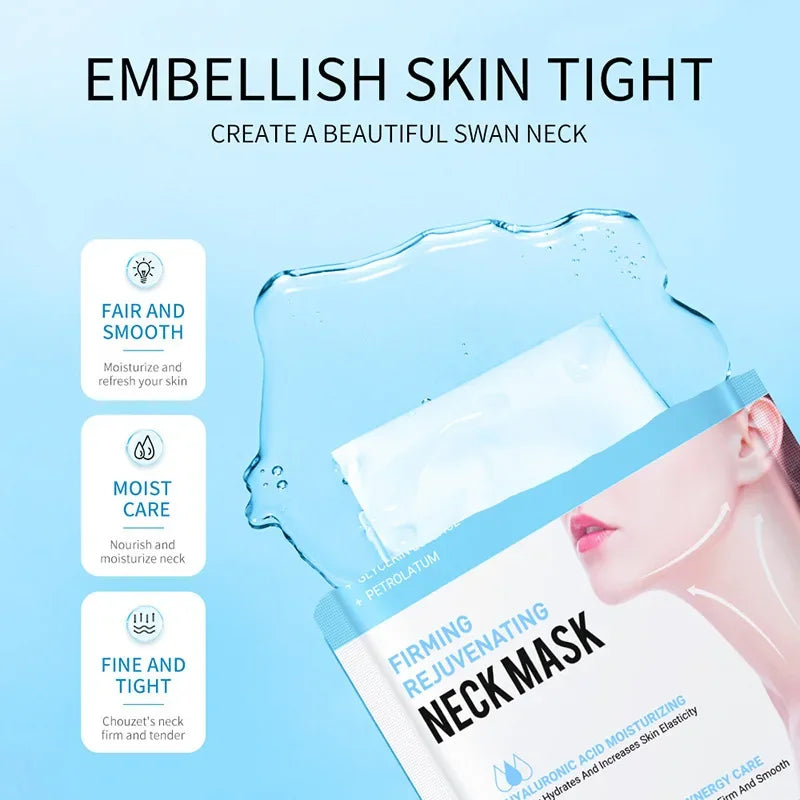 SADOER Hyaluronic Acid Neck Mask Collagen Firming