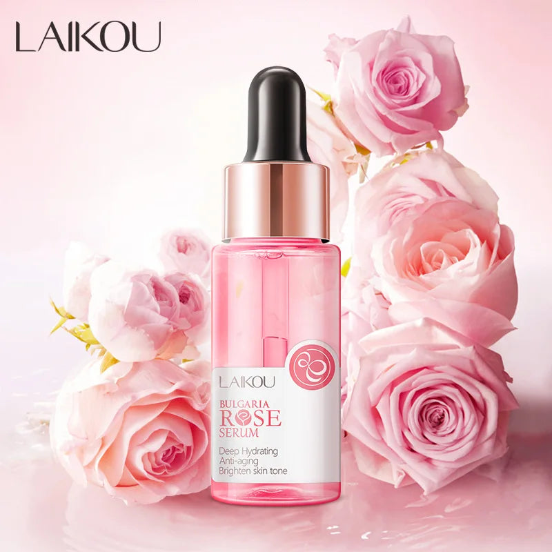 LAIKOU 17ML Japan Sakura Serum Vitamin C 24K Gold Serum Rose Blueberry Skin Care