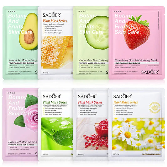 SADOER Fruits Face Mask Beauty Facial skincare Masks