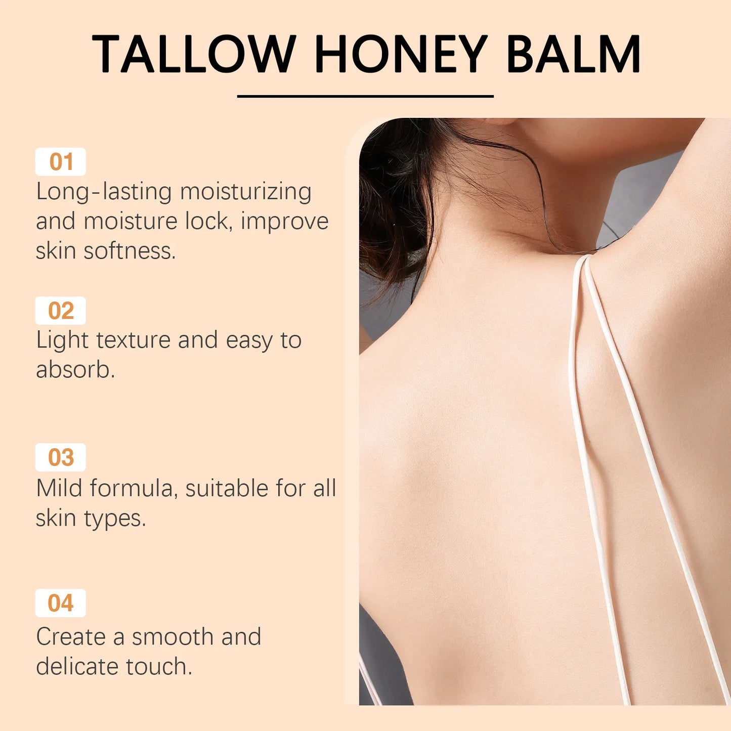 Wiyun – Tallow Honey Balm &amp; Beef Tallow Cream Remove Dark Spots