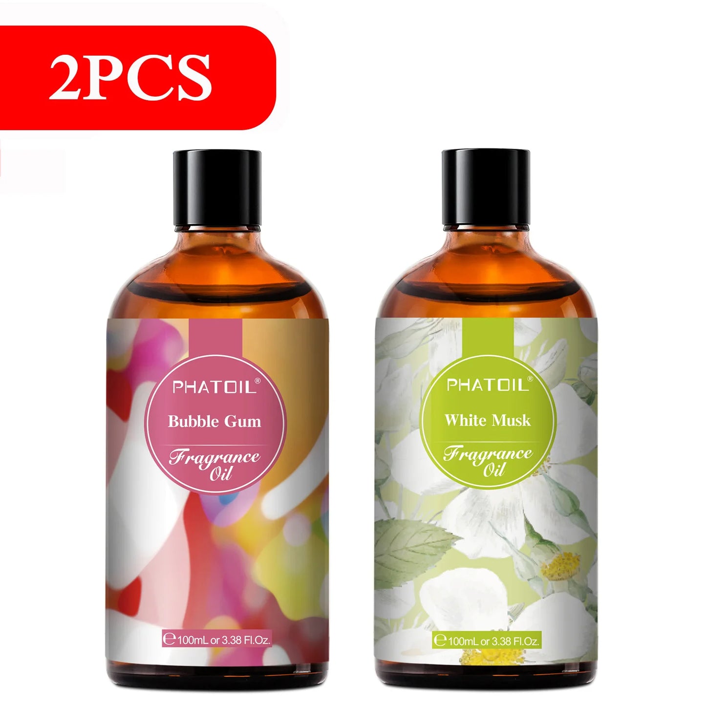 PHATOIL 100ml Fragrance Oil Coconut & Vanilla Bubble Gum