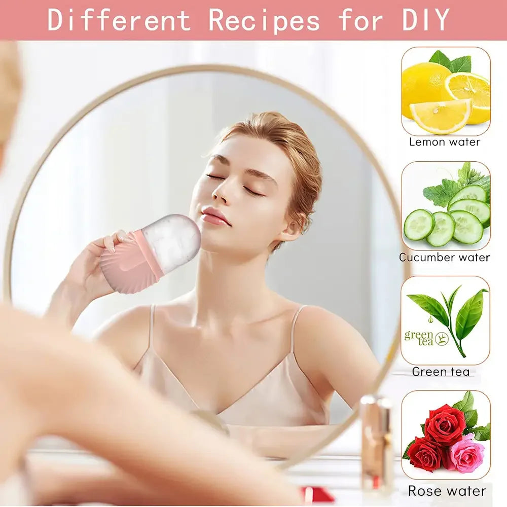 Ice Face Roller Facial Skincare Ice Roller Set