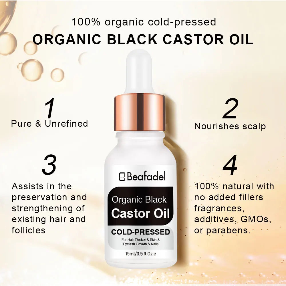 100% Castor Oil Pure Natural  BEAFADEL