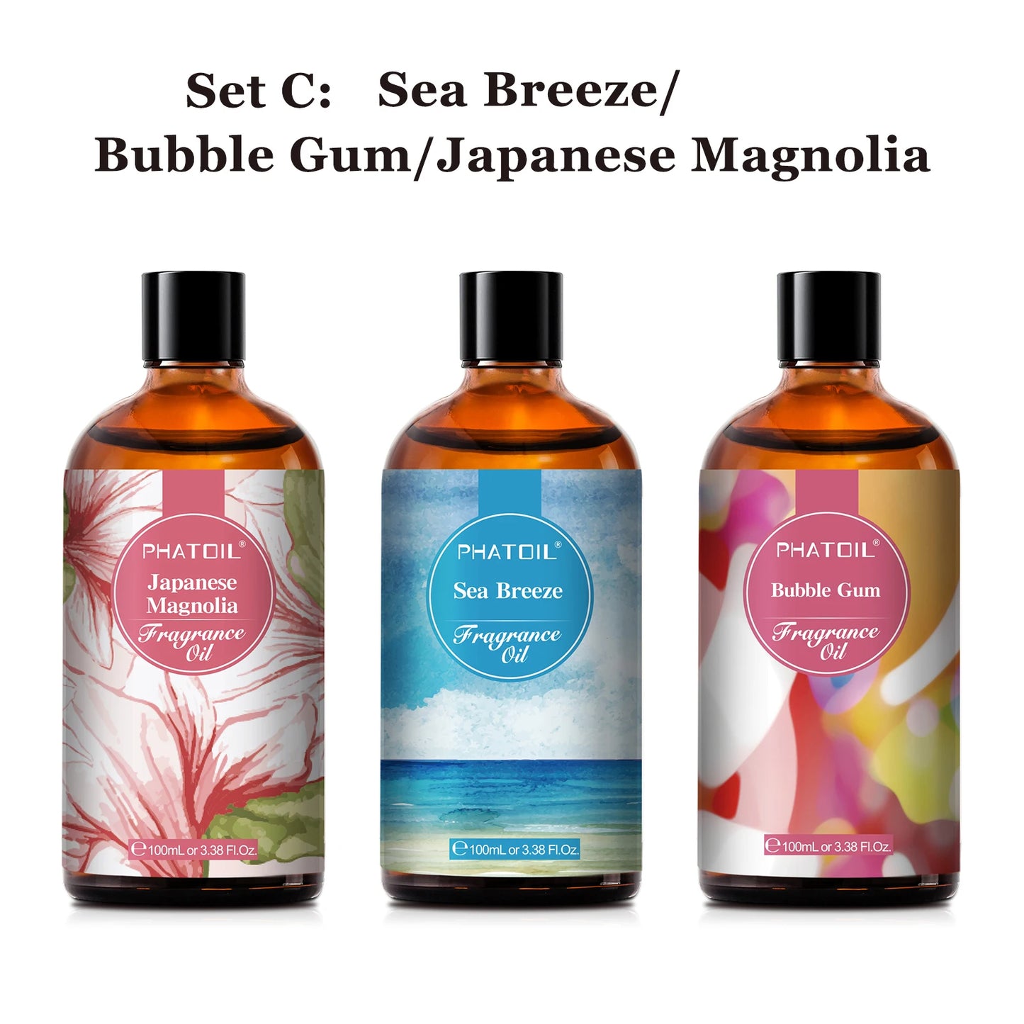 PHATOIL 100ml Fragrance Oil Coconut & Vanilla Bubble Gum