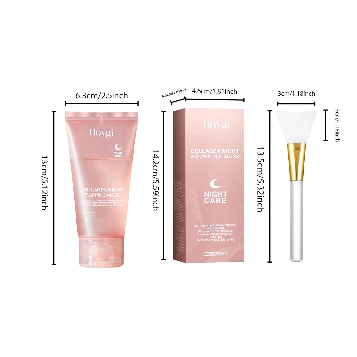 🌙 HOYGI – Collagen Night Wrapping Mask