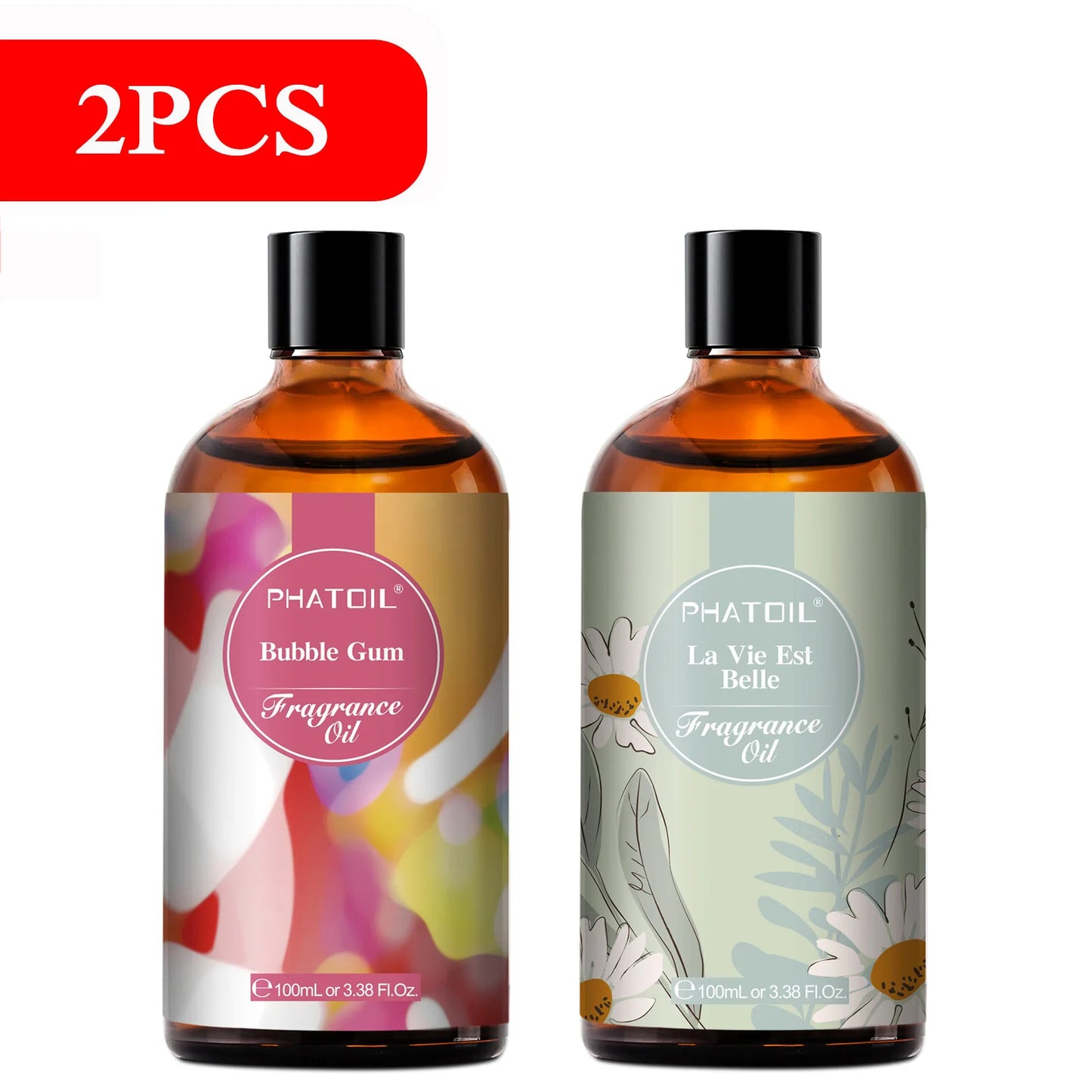 PHATOIL 100ml Fragrance Oil Coconut & Vanilla Bubble Gum