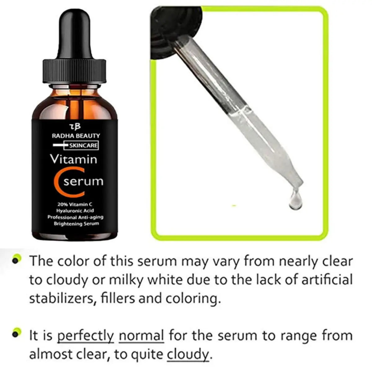 Vitamin C serum Face Serum RADHA BEAUTY